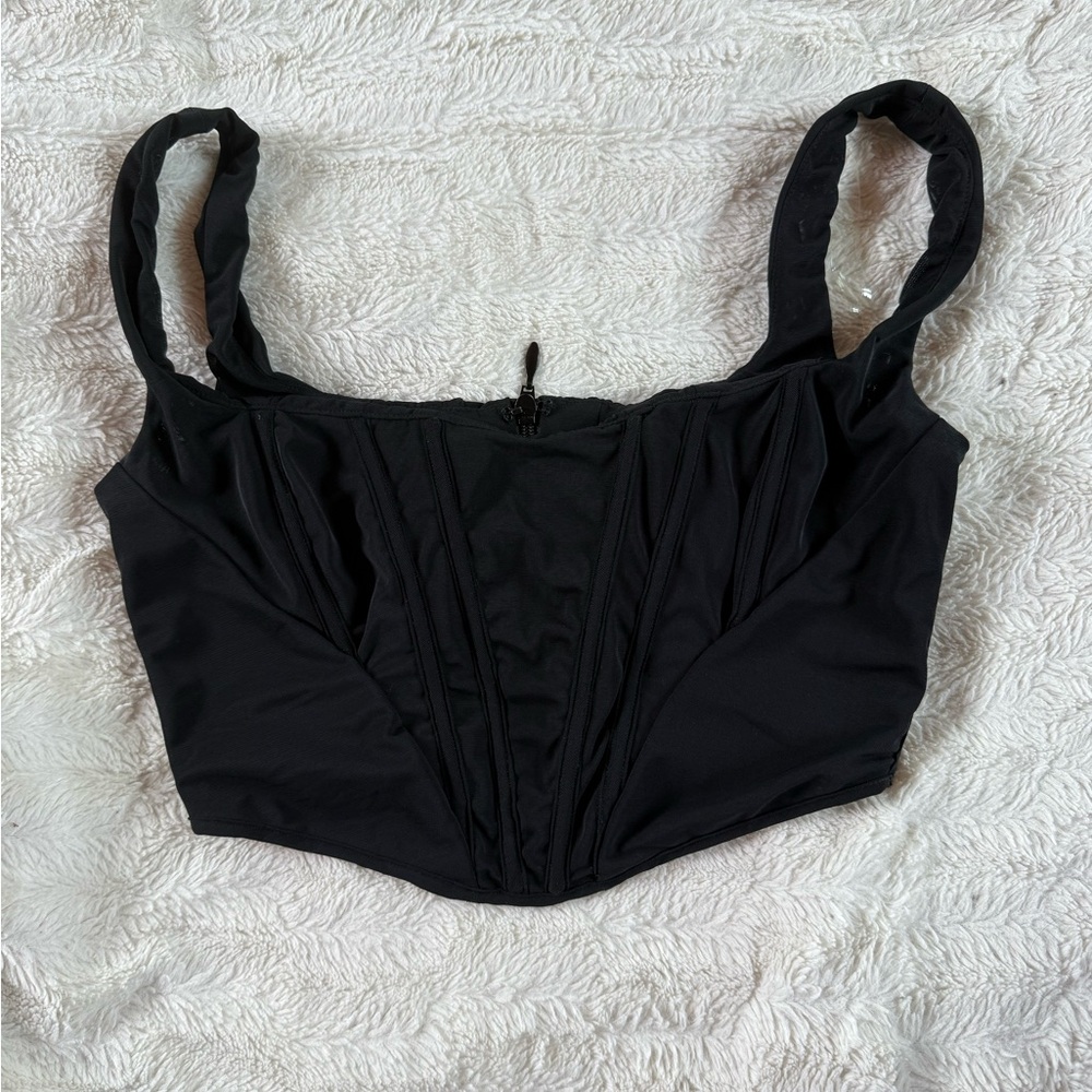 Black Women's Intimate Corset Top